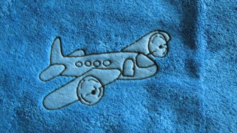 Handdoek Cobalt met vliegtuig € 9,95